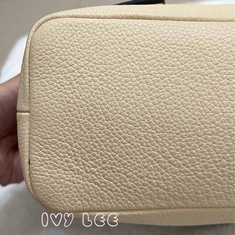 CHLOE Daria 小款 編織握把小牛皮 手提包 斜背包 米杏色 米色 正品 二手精品-35