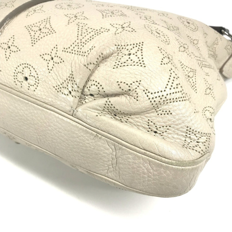 路易威登 M94275 Monogram Mahina Selene PM 手提包，斜背包，雙肩包，皮革材質，女士款，米色-5