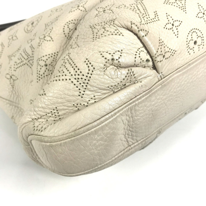路易威登 M94275 Monogram Mahina Selene PM 手提包，斜背包，雙肩包，皮革材質，女士款，米色-6