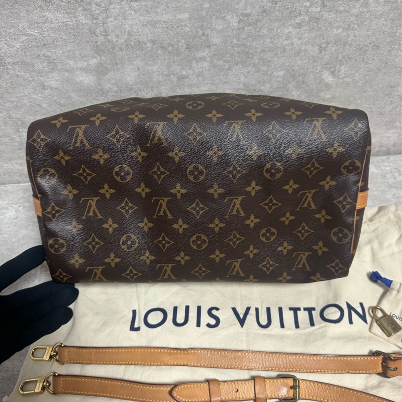 正品 Lv speedy 35波士頓包/斜背款-3