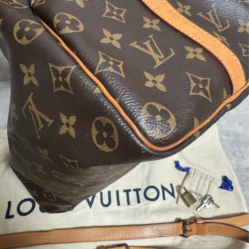 正品 Lv speedy 35波士頓包/斜背款-7