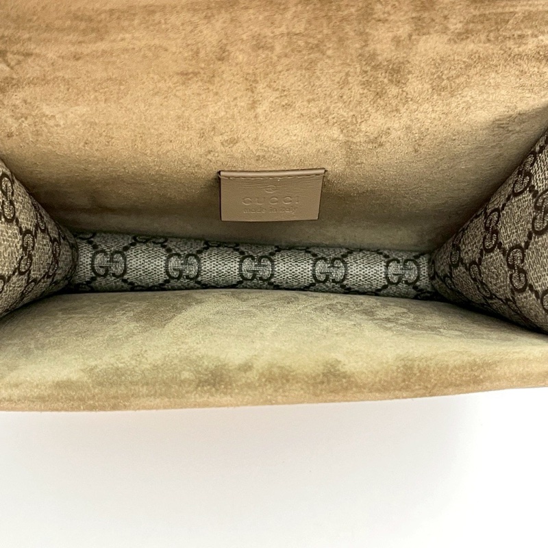 99新🆕有購證😍Gucci古馳老花小號酒神單肩斜跨鏈條包-9