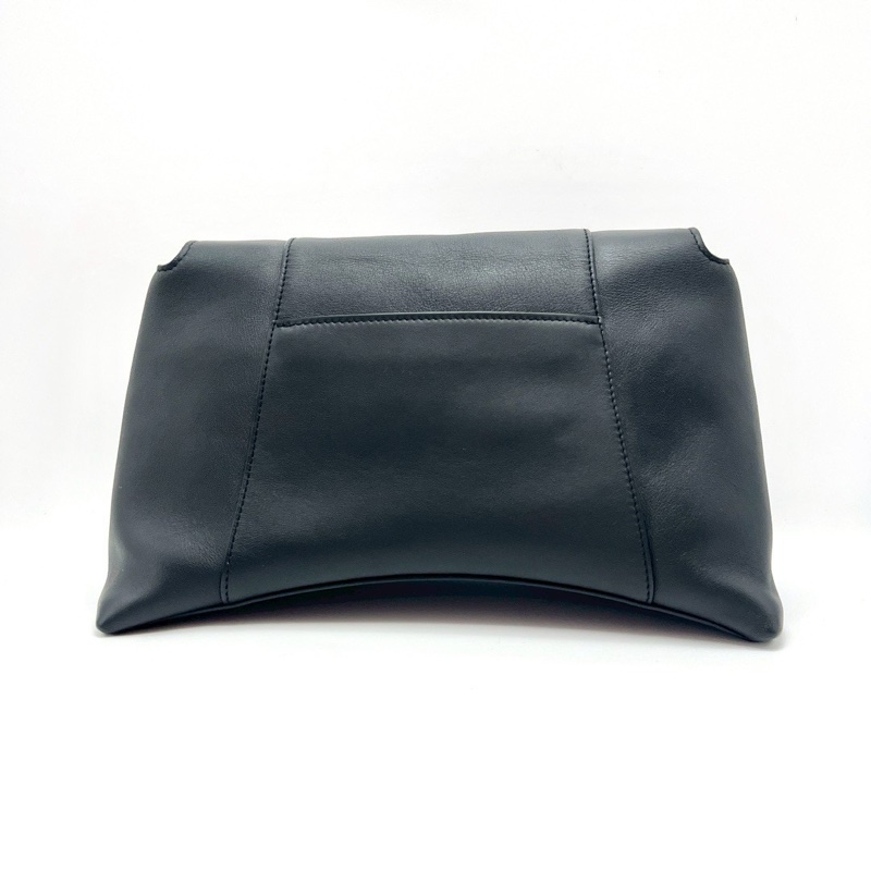 帥度爆表🕶️Balenciaga全黑downtown單肩斜挎沙漏包-9