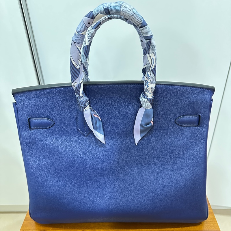 ꧁ Hermès🔹柏金包Birkin 35🔹寶石藍꧂-8