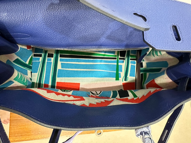 ꧁ Hermès🔹柏金包Birkin 35🔹寶石藍꧂-12