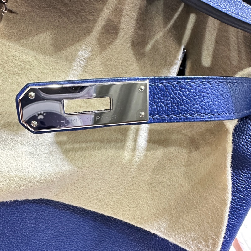 ꧁ Hermès🔹柏金包Birkin 35🔹寶石藍꧂-14