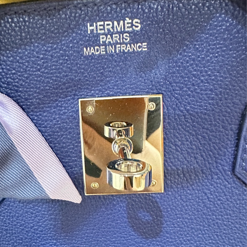 ꧁ Hermès🔹柏金包Birkin 35🔹寶石藍꧂-15