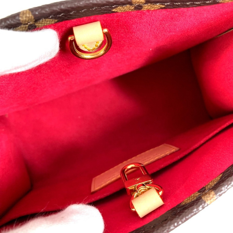 路易威登 M13668 LV x TM Monogram On the Go BB 手袋,飾有村上隆熊貓圖案。這款兩用包既可作單肩包,也可作手提包。棕色帆布材質,近乎全新。-8