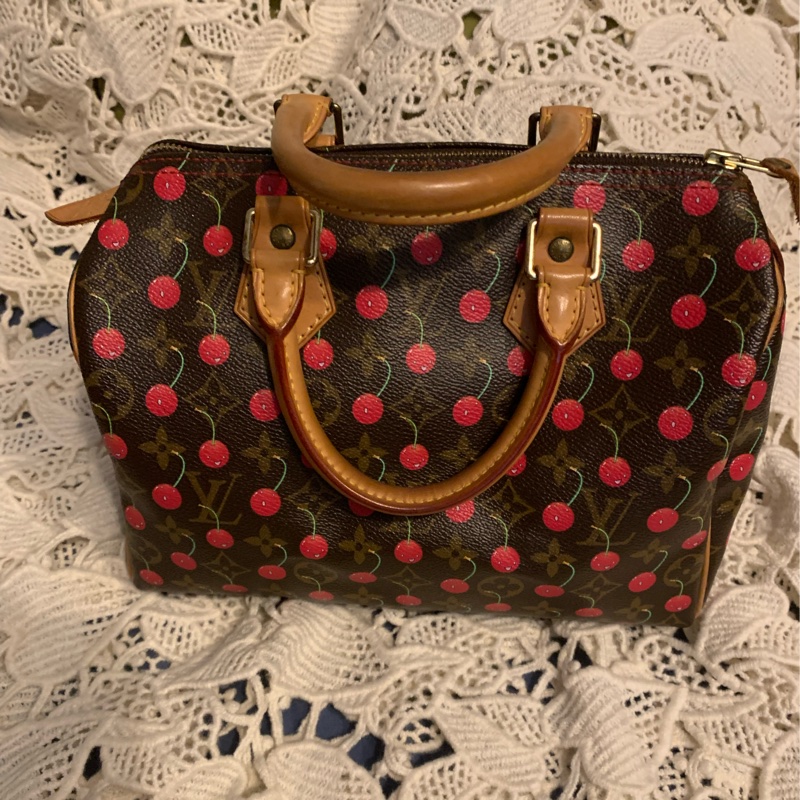 Louis Vuitton Speed25限量櫻桃包-0
