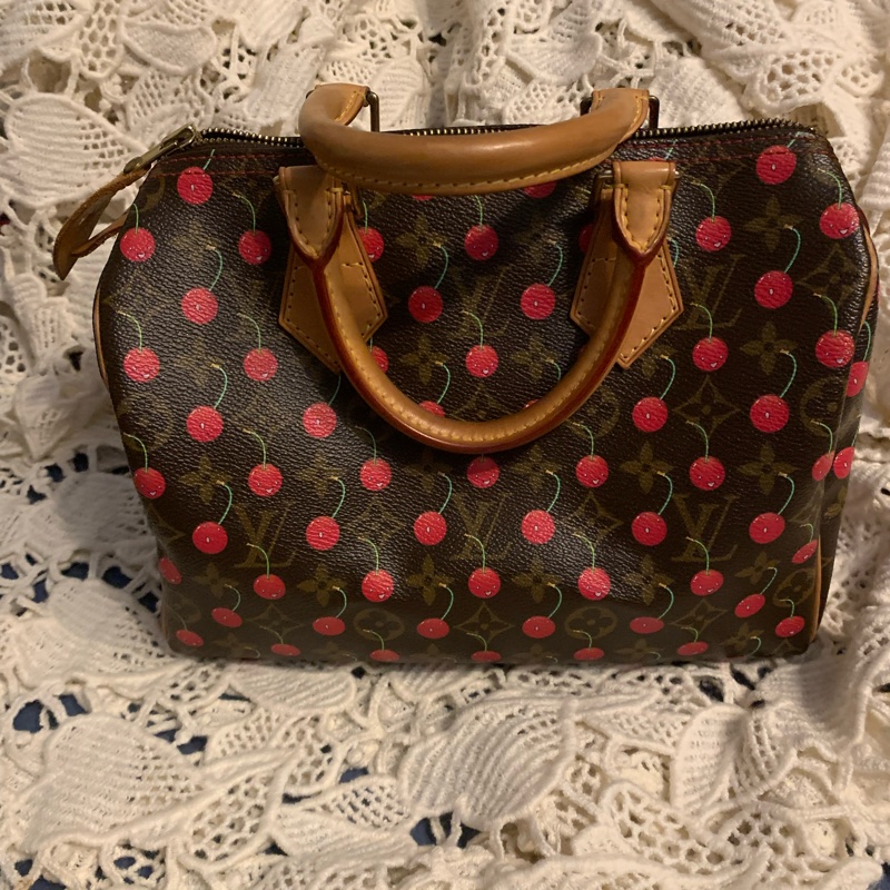 Louis Vuitton Speed25限量櫻桃包-1