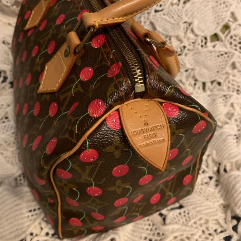 Louis Vuitton Speed25限量櫻桃包-4