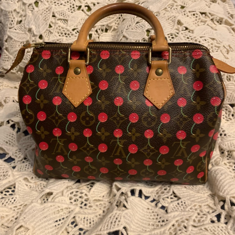 Louis Vuitton Speed25限量櫻桃包-5