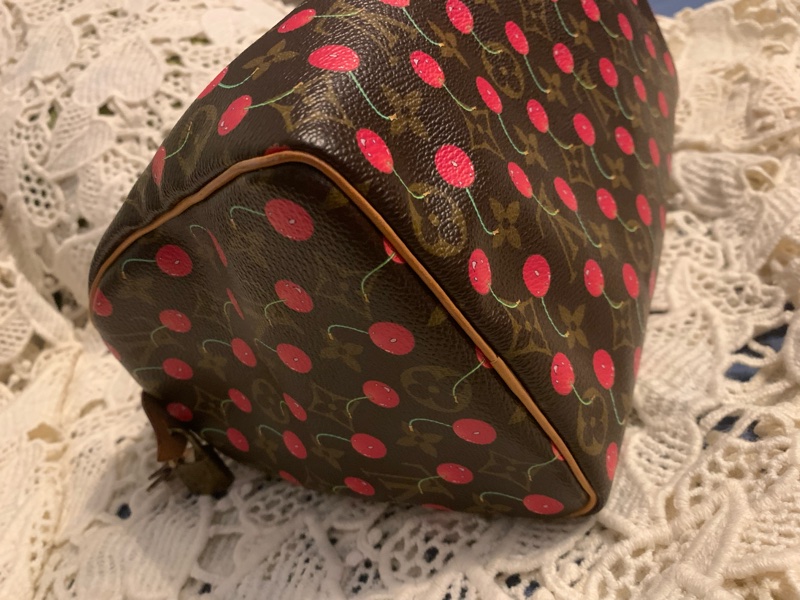 Louis Vuitton Speed25限量櫻桃包-11