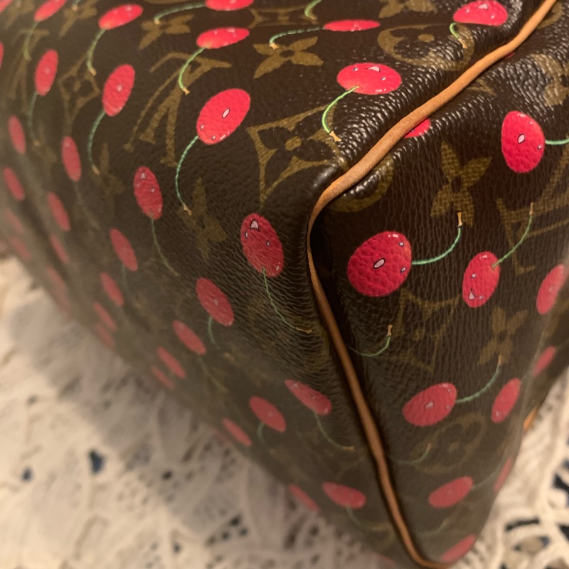 Louis Vuitton Speed25限量櫻桃包-13