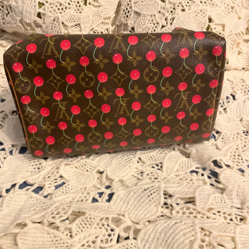 Louis Vuitton Speed25限量櫻桃包-17