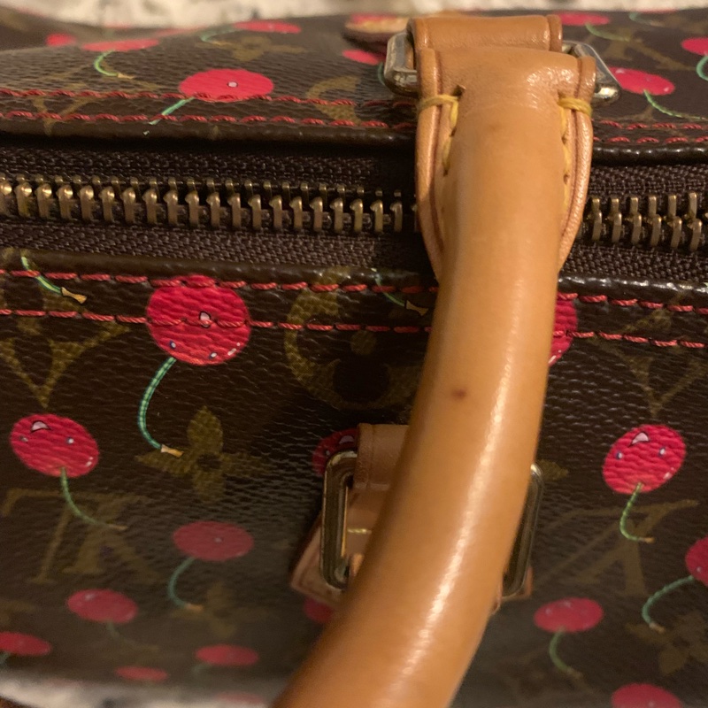 Louis Vuitton Speed25限量櫻桃包-32