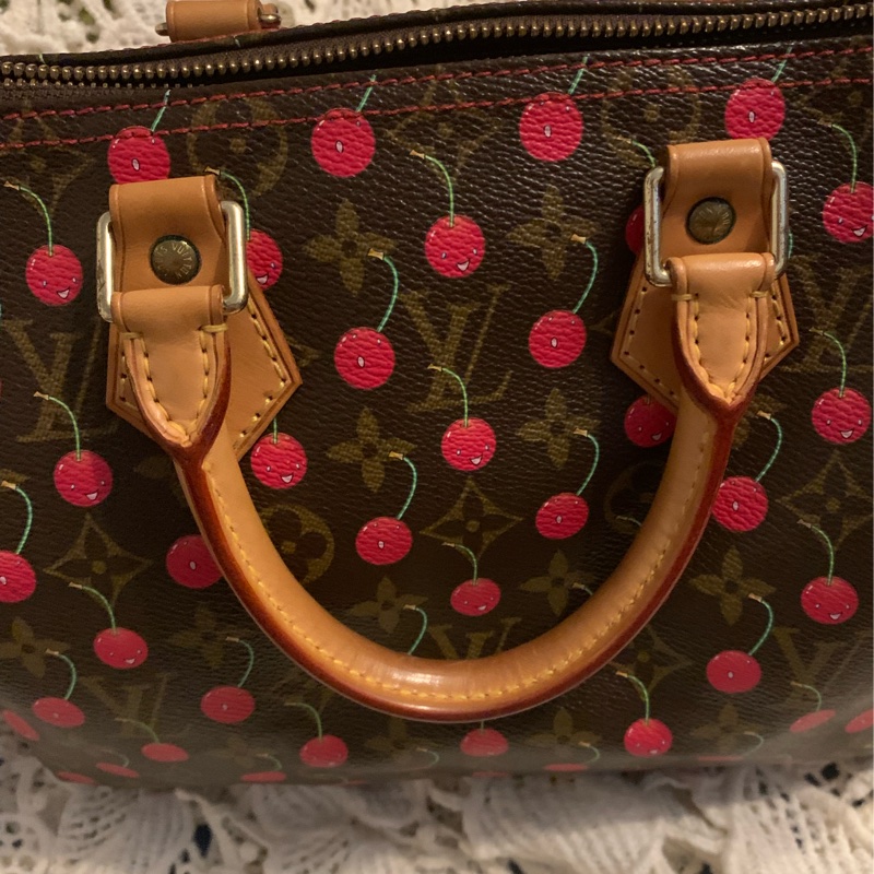 Louis Vuitton Speed25限量櫻桃包-33