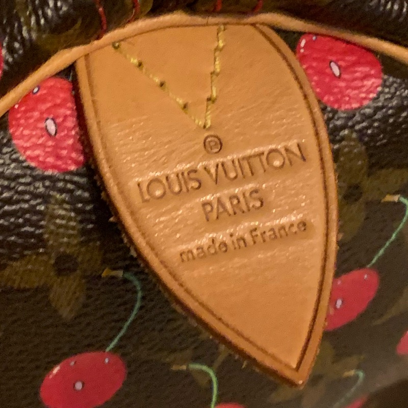 Louis Vuitton Speed25限量櫻桃包-35