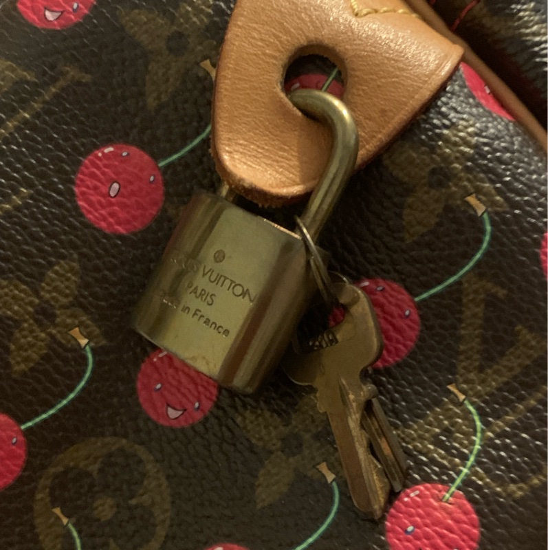 Louis Vuitton Speed25限量櫻桃包-41