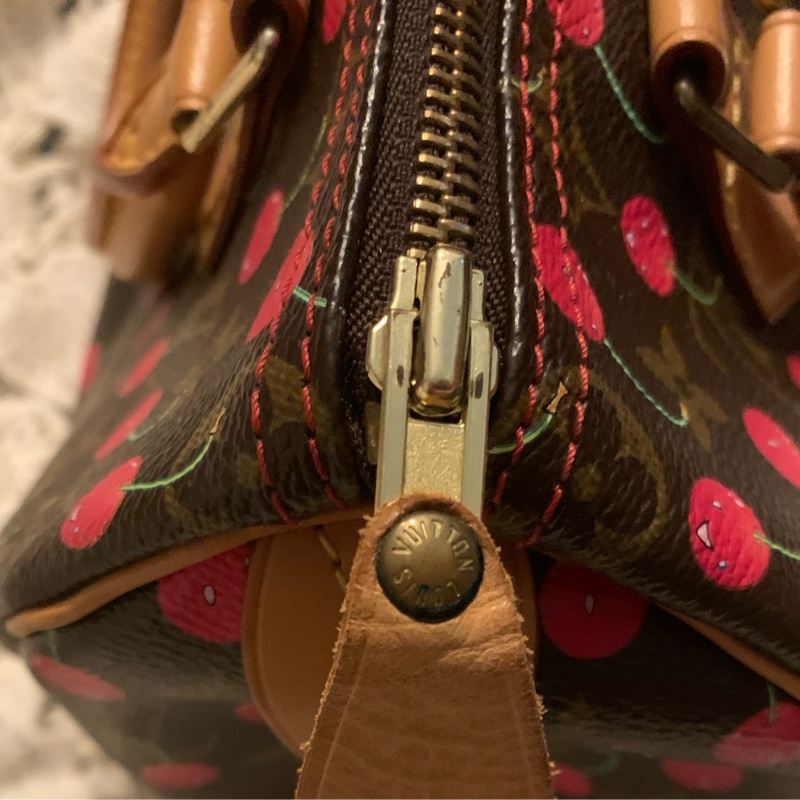 Louis Vuitton Speed25限量櫻桃包-44