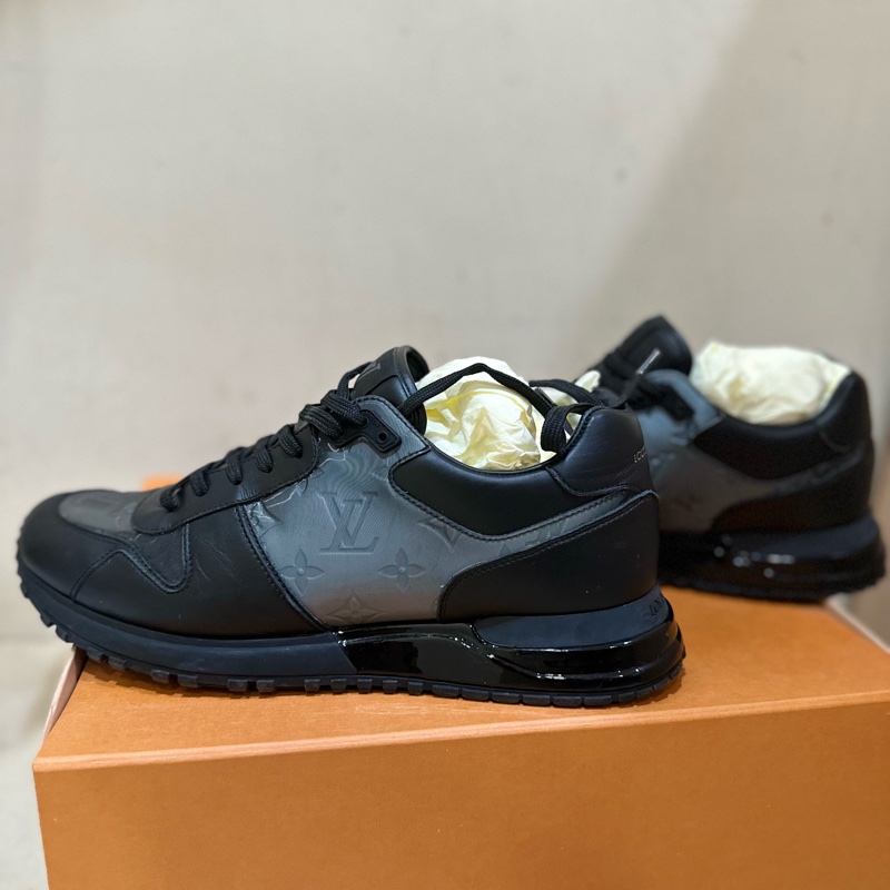 LOUIS VUITTON路易威登 RUN AWAY 黑色運動鞋-3