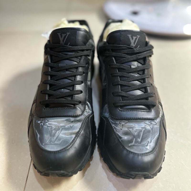 LOUIS VUITTON路易威登 RUN AWAY 黑色運動鞋-5