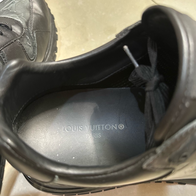 LOUIS VUITTON路易威登 RUN AWAY 黑色運動鞋-7