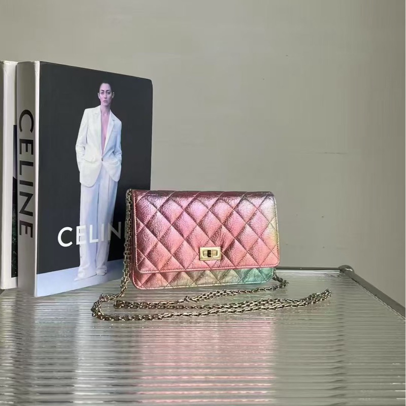 🔥新到:98🆕 Chanel / 香奈兒,人魚姬woc鏈條包,30開鐳射標尺寸:19.5*12*4cm-0