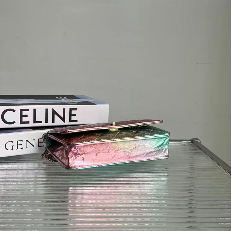 🔥新到:98🆕 Chanel / 香奈兒,人魚姬woc鏈條包,30開鐳射標尺寸:19.5*12*4cm-2