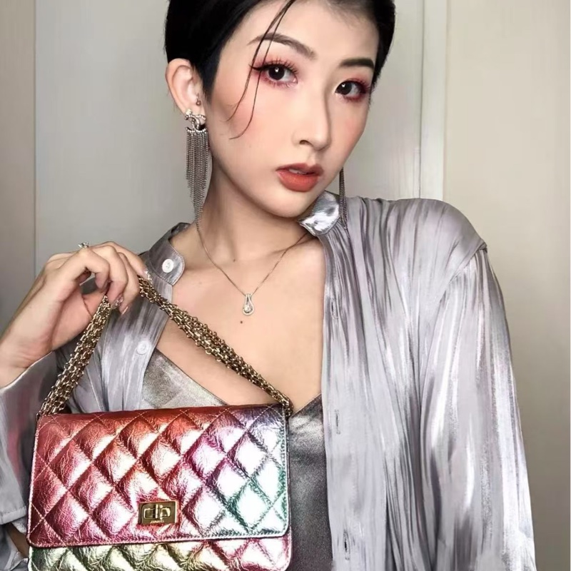 🔥新到:98🆕 Chanel / 香奈兒,人魚姬woc鏈條包,30開鐳射標尺寸:19.5*12*4cm-4