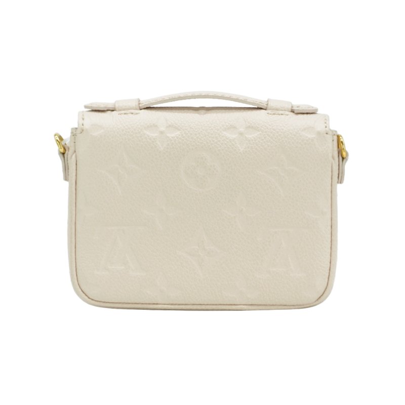 Louis Vuitton Micro Metis 壓紋牛皮迷你郵差包(M81390-白)-2