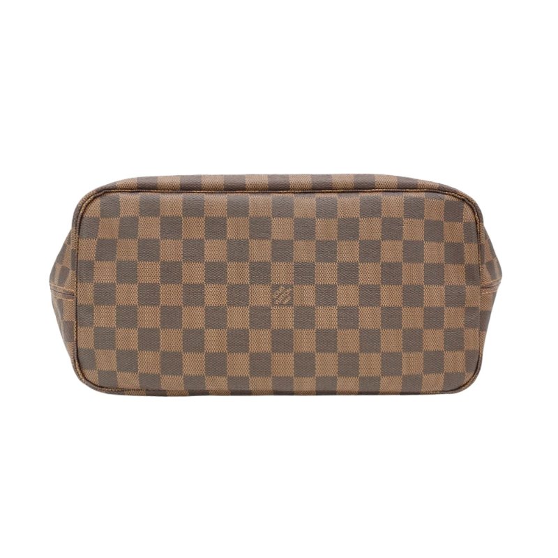 Louis Vuitton Neverfull MM 棋盤格帆布手提肩背托特包-(N41358-咖)-3