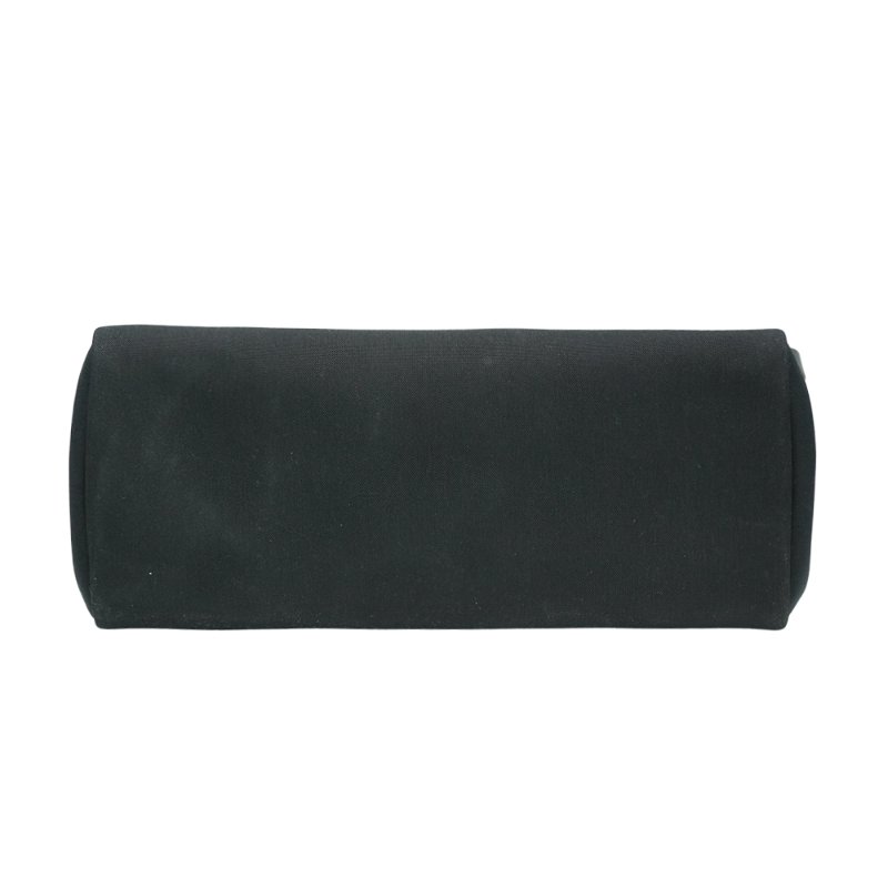 Hermes 展示品 Herbag Zip 50 銀釦帆布手提肩背包(黑)-3