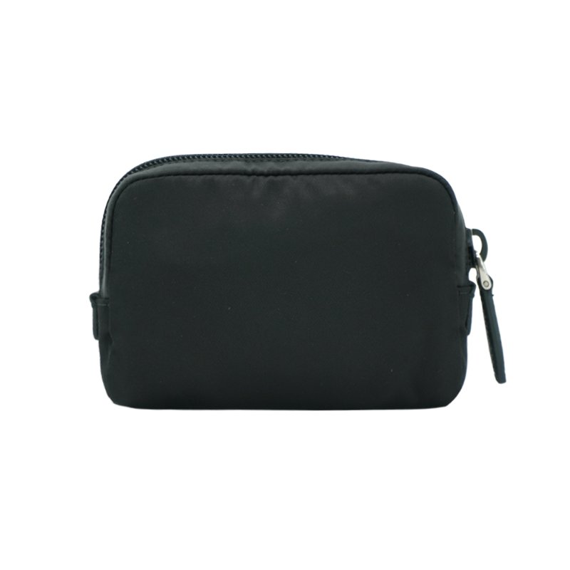 Prada Re-Nylon 尼龍微型化妝袋(1ND339-黑)-2