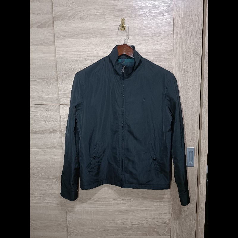 Polo Ralph Lauren RL 全黑 立領 防風外套 男S-0