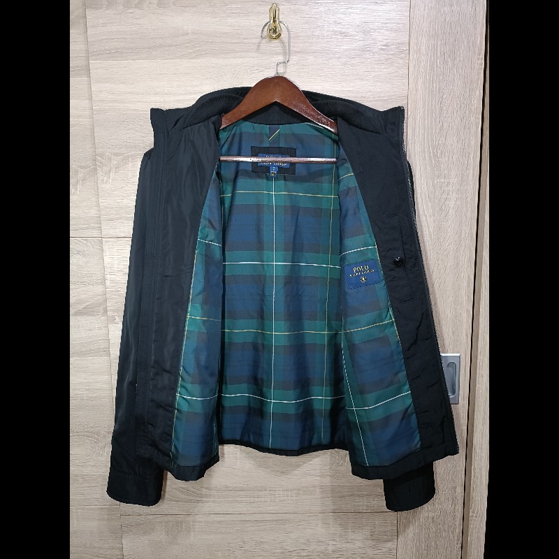 Polo Ralph Lauren RL 全黑 立領 防風外套 男S-6