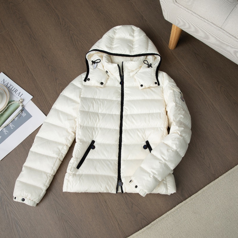 ❤️ MONCLER 白色羽絨外套-4