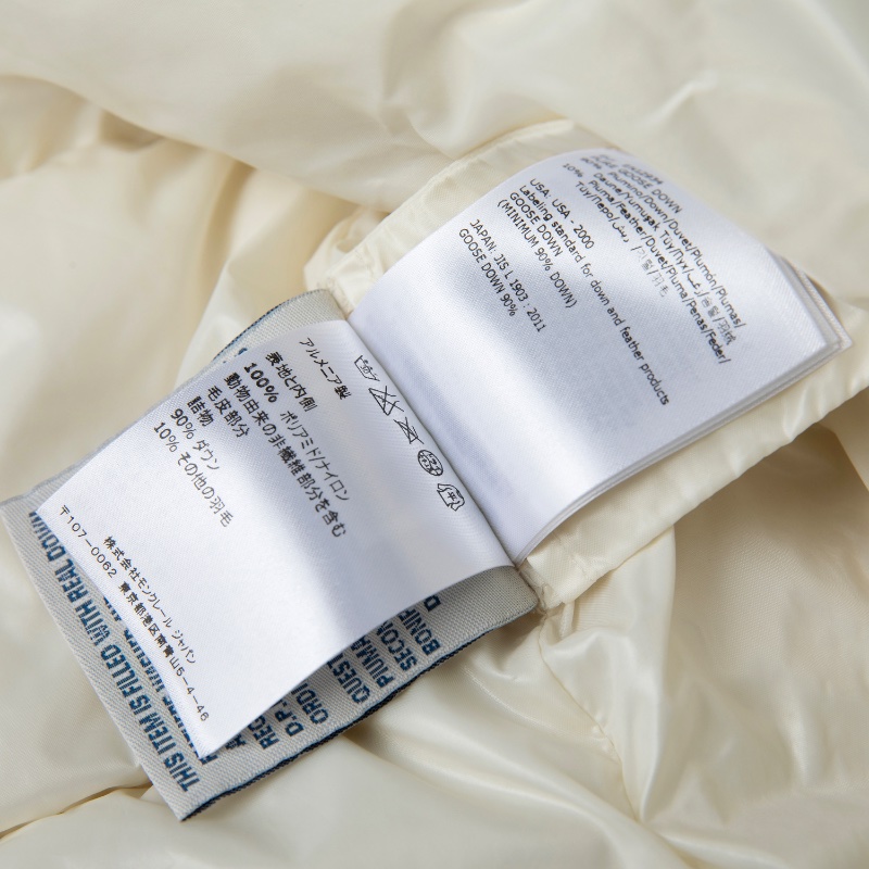 ❤️ MONCLER 白色羽絨外套-10