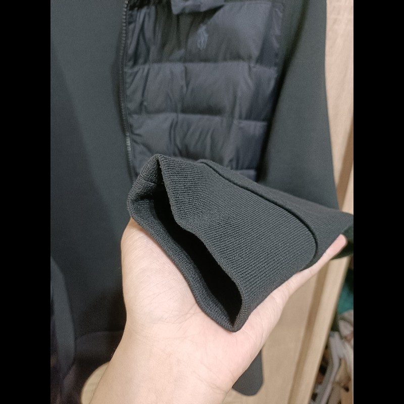 Polo Ralph Lauren RL 深灰 羽絨外套 絎縫外套 哈靈頓外套 男M-6