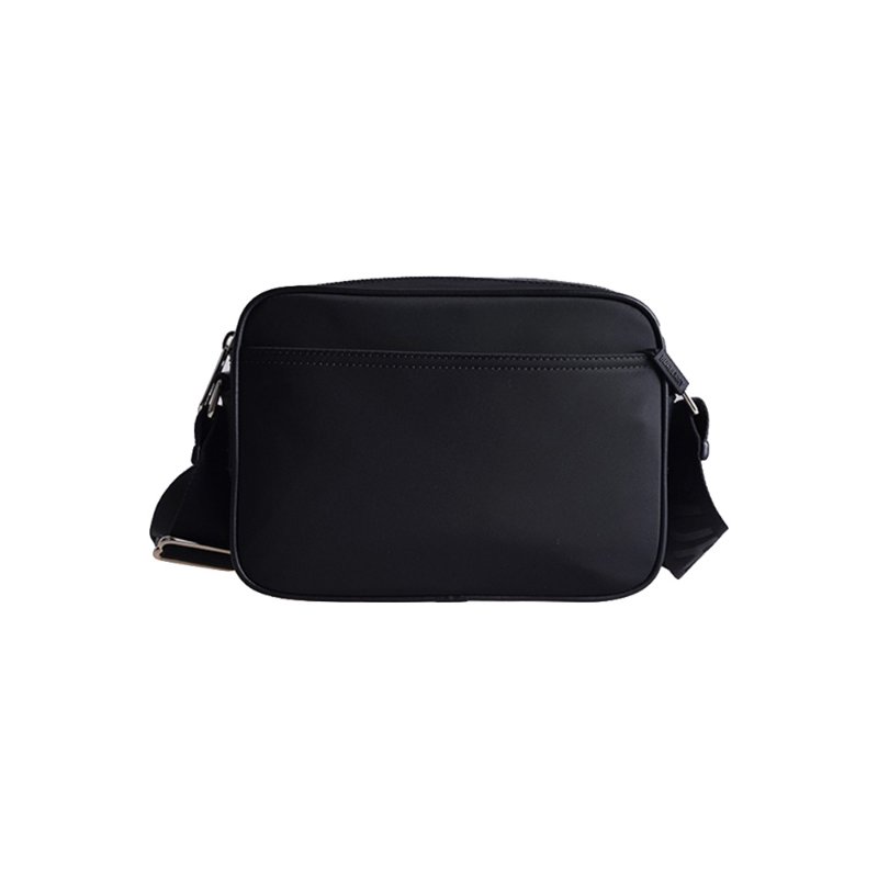 Burberry Econyl Nylon Logo Print Paddy Crossbody Bag for Men in Black-8049094-Black-2