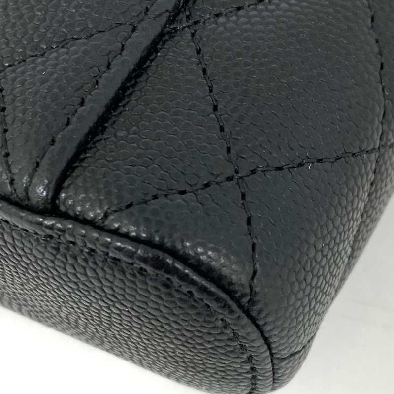 △ Chanel 香奈兒 Black Caviar Skin Gold Tone Metal Chain Shoulder Bag AP2195 黑色粒紋小牛皮金色金屬鍊條肩背袋 AP2195 -257023520-13