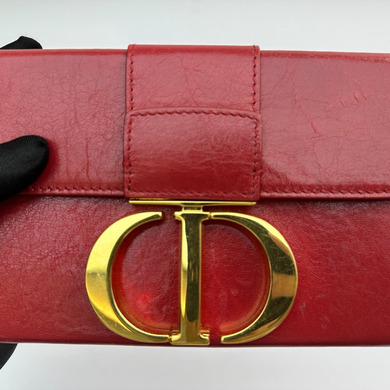 Dior 30 Montaigne 盒子包 紅色-5
