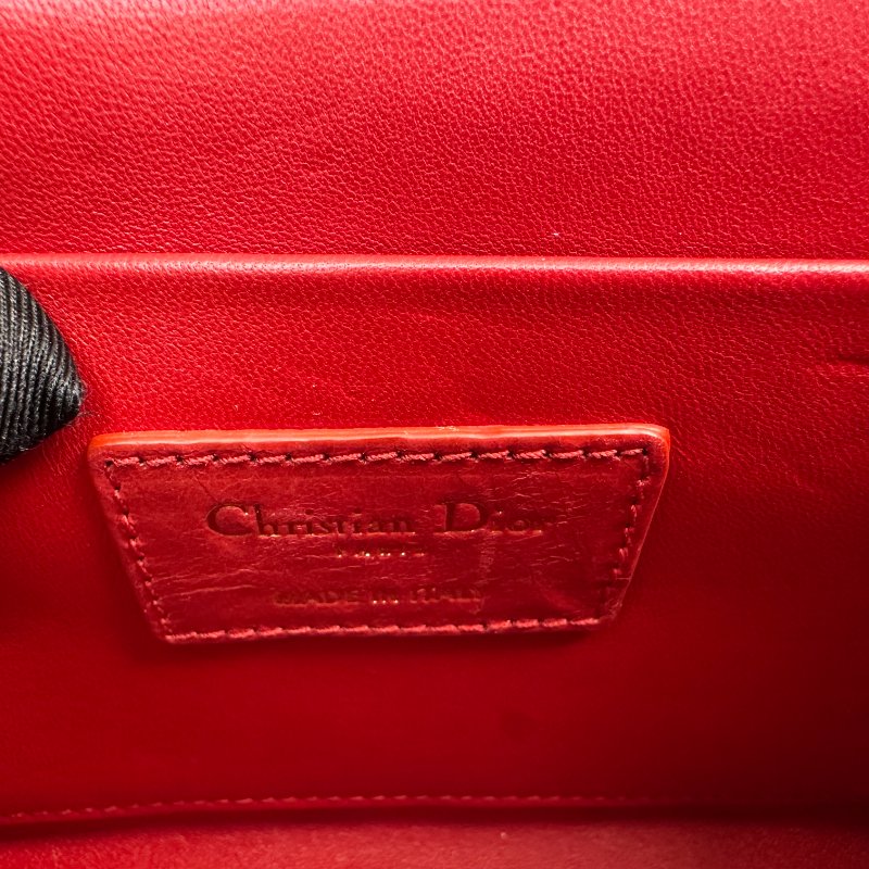 Dior 30 Montaigne 盒子包 紅色-7