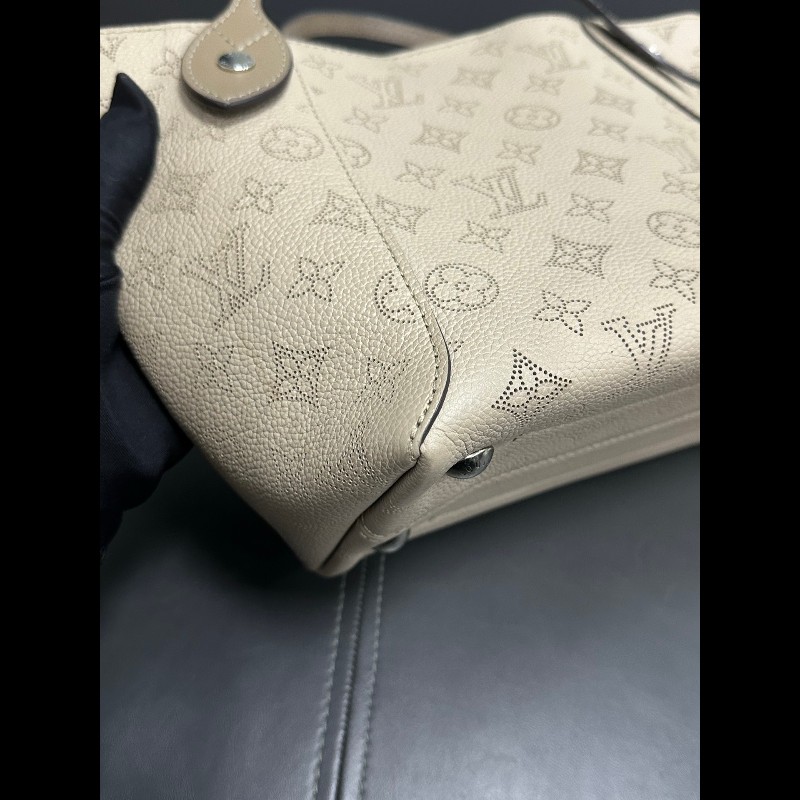 LV路易威登 Hina大象灰菜籃子 鏤空月光女神-12