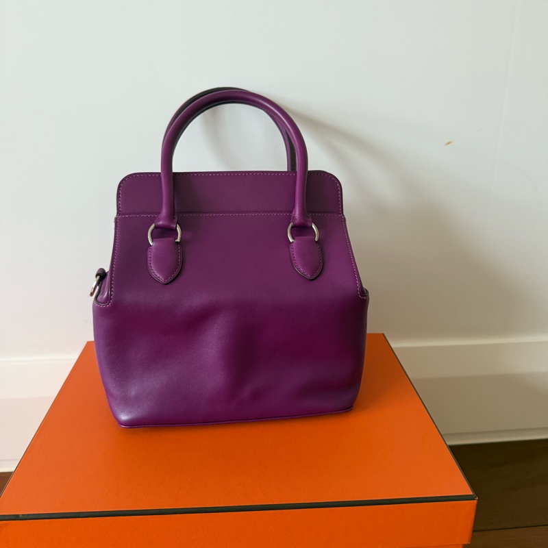 Hermes Toolbox 20cm 色號P9 紫-2