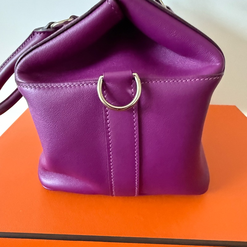 Hermes Toolbox 20cm 色號P9 紫-3