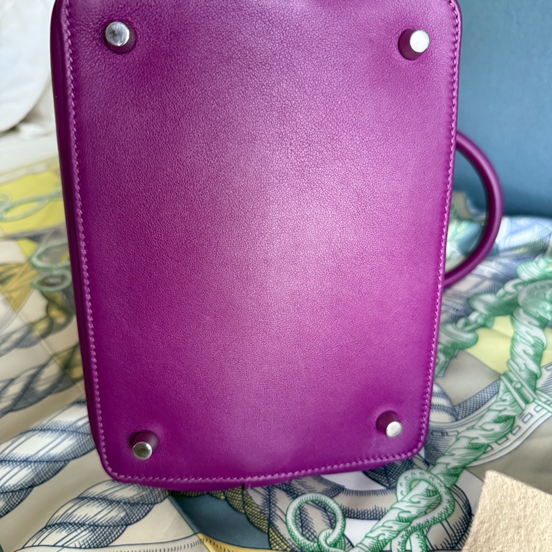 Hermes Toolbox 20cm 色號P9 紫-7