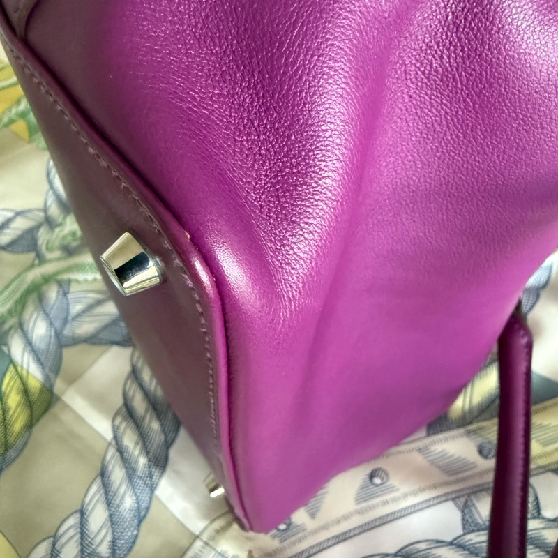 Hermes Toolbox 20cm 色號P9 紫-9