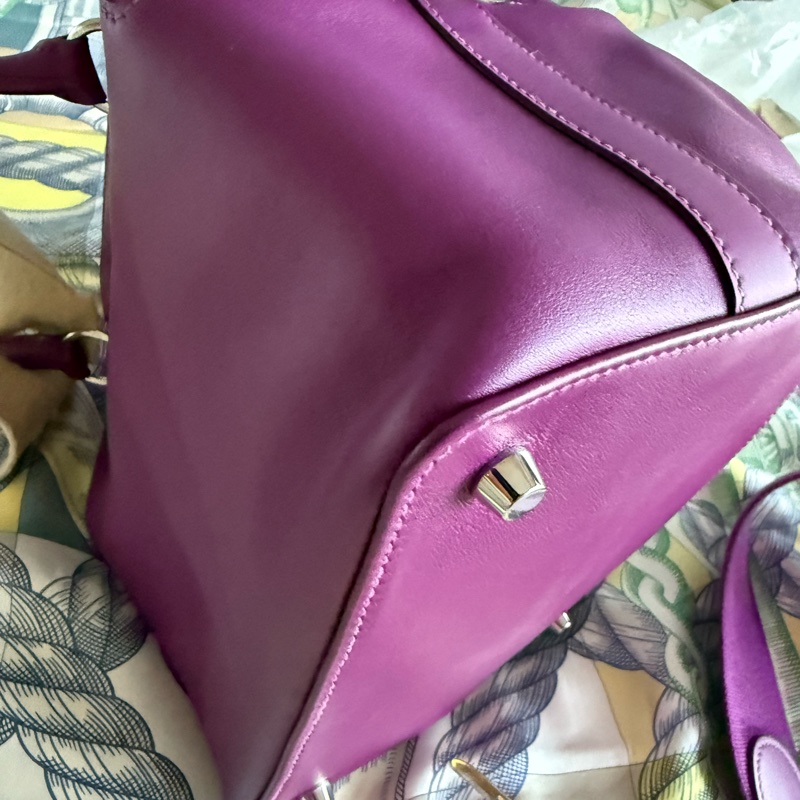 Hermes Toolbox 20cm 色號P9 紫-10