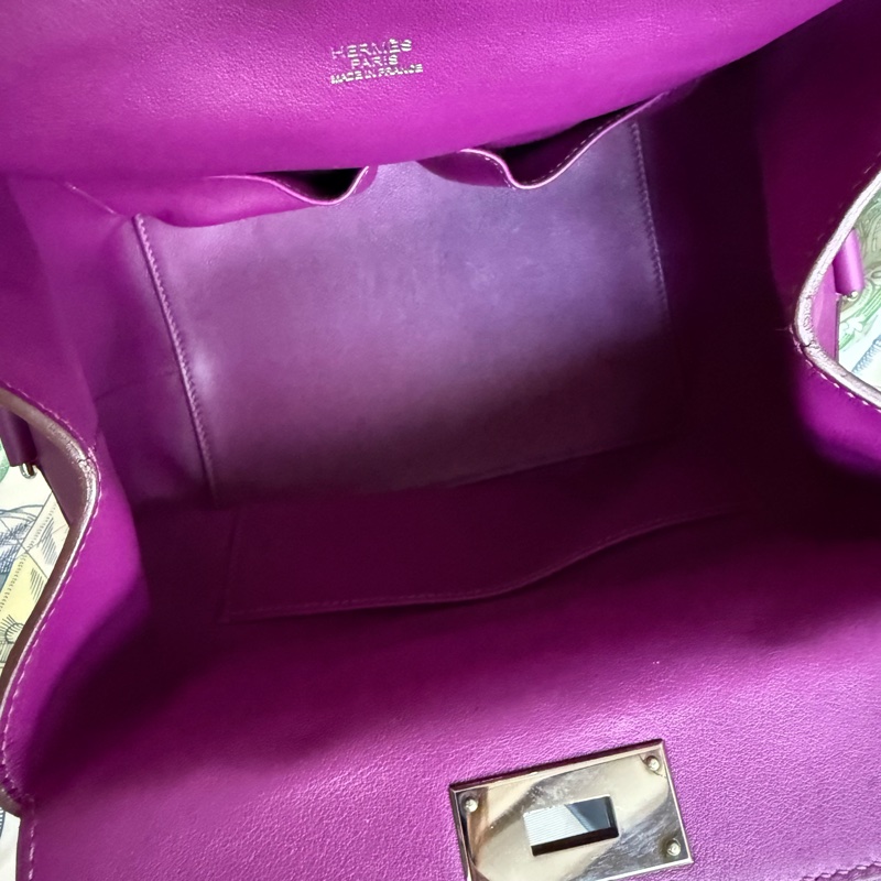 Hermes Toolbox 20cm 色號P9 紫-12
